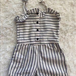 Stripped romper